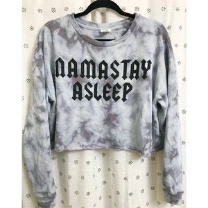 Tie Dye Blue Sweatshirt